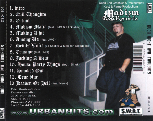 Duce Eight - Evil Thoughts Chicano Rap